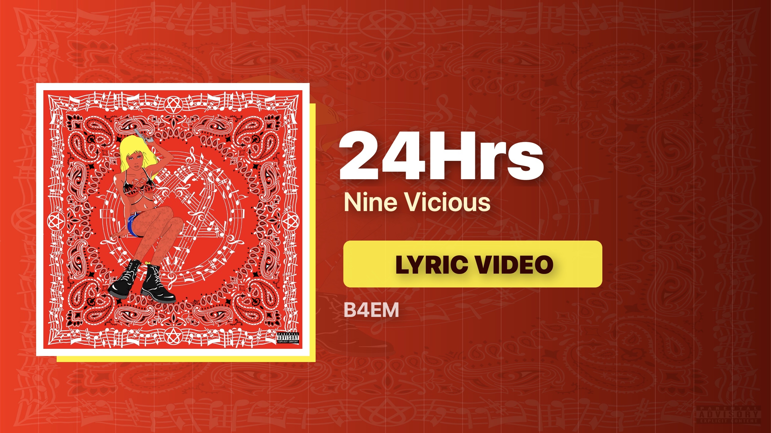 24Hrs Nine Vicious YouTube playlist thumbnail